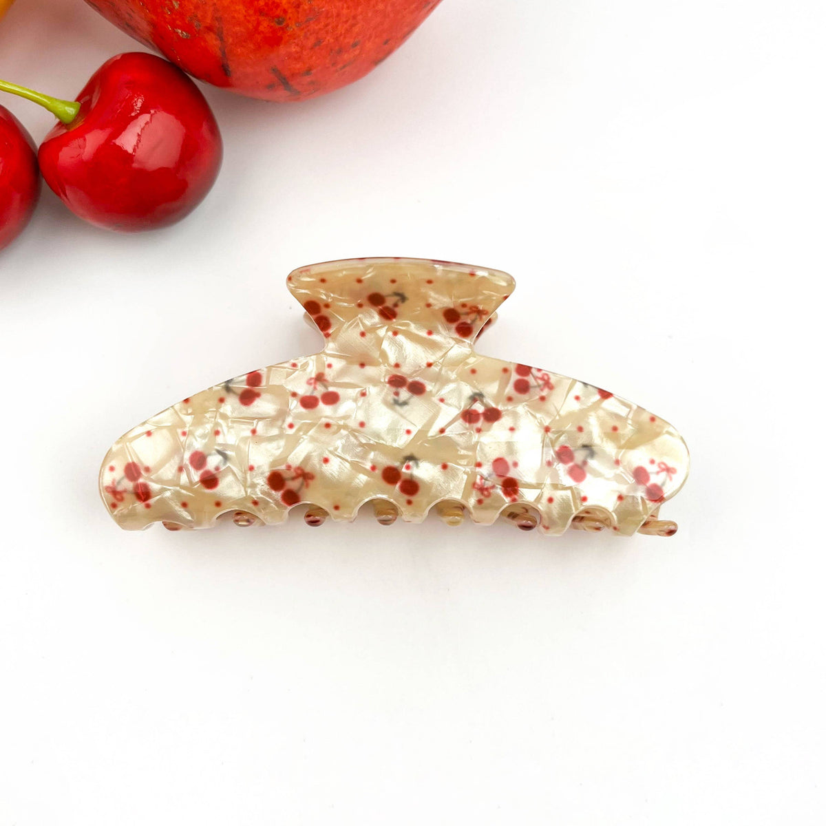 Cherry & Strawberry Hair Claw Clip