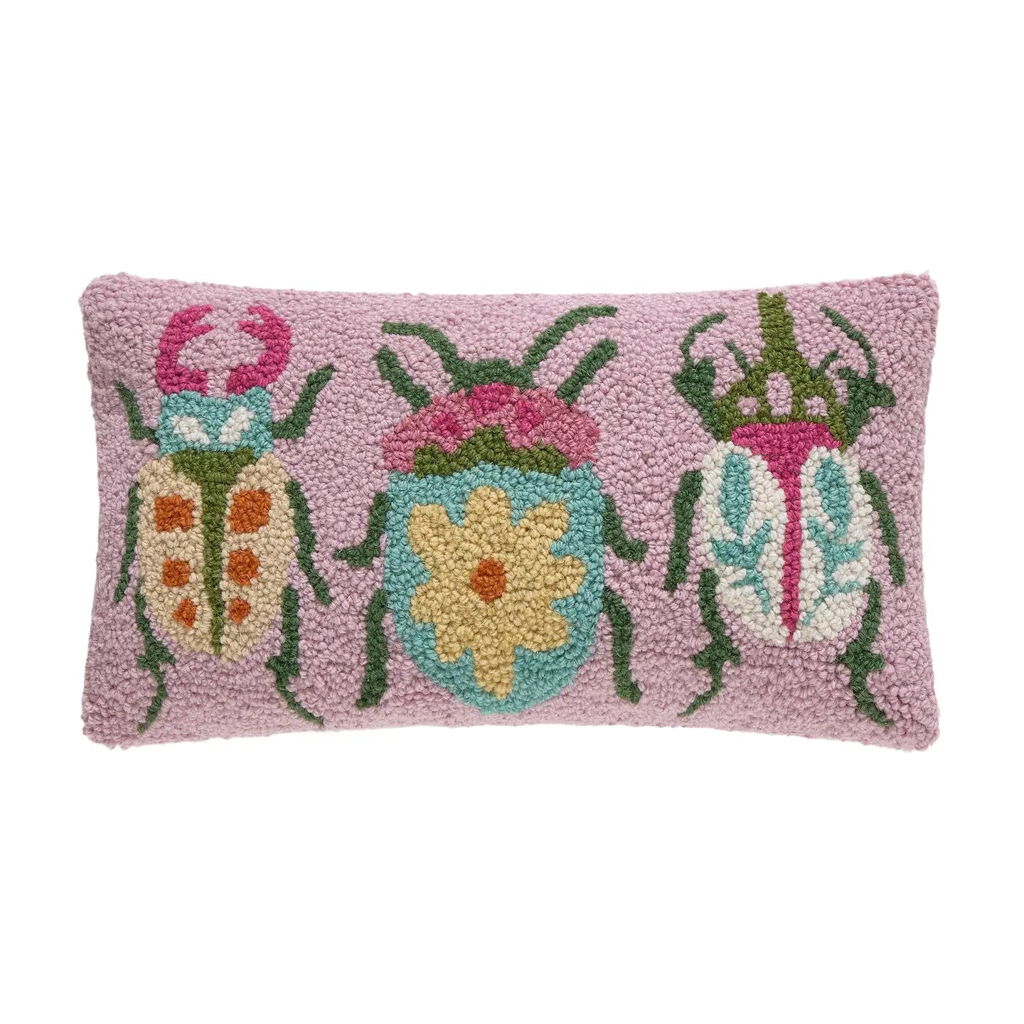 Folk Beetles Hook Pillow