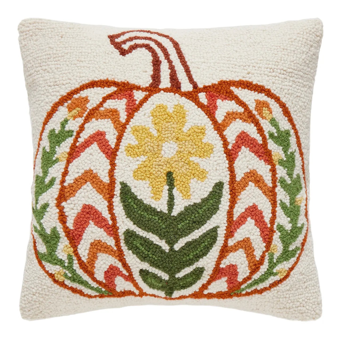 Fall Folk Pumpkin Hook Pillow