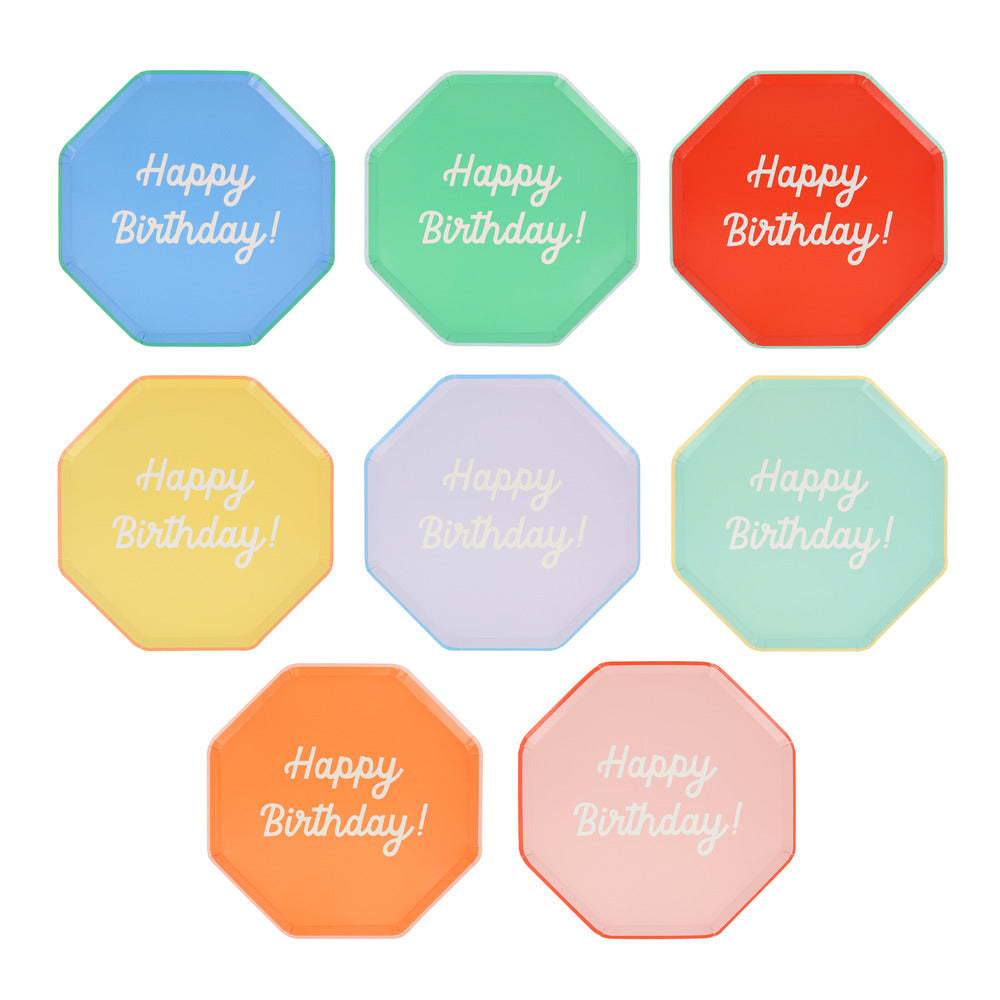 Meri Meri Birthday Plates