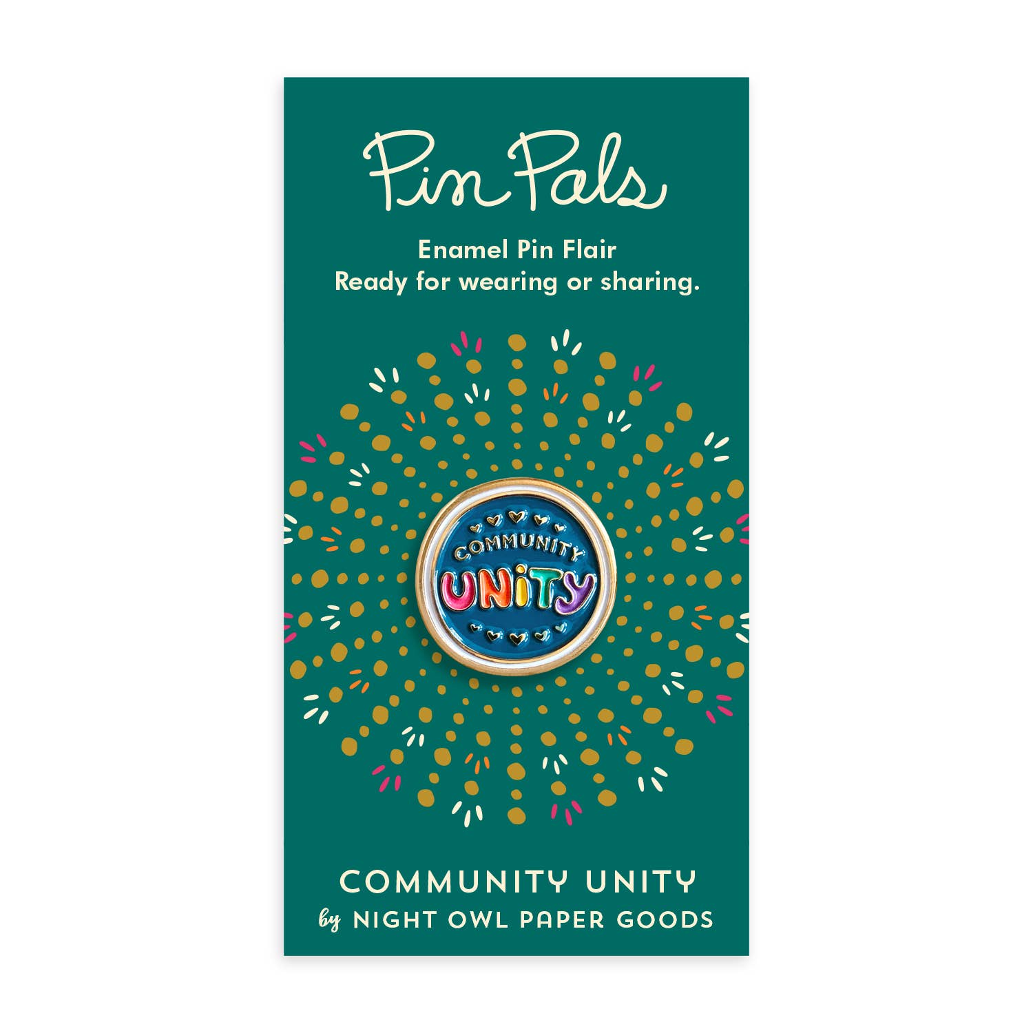 Unity Colors Enamel Pin