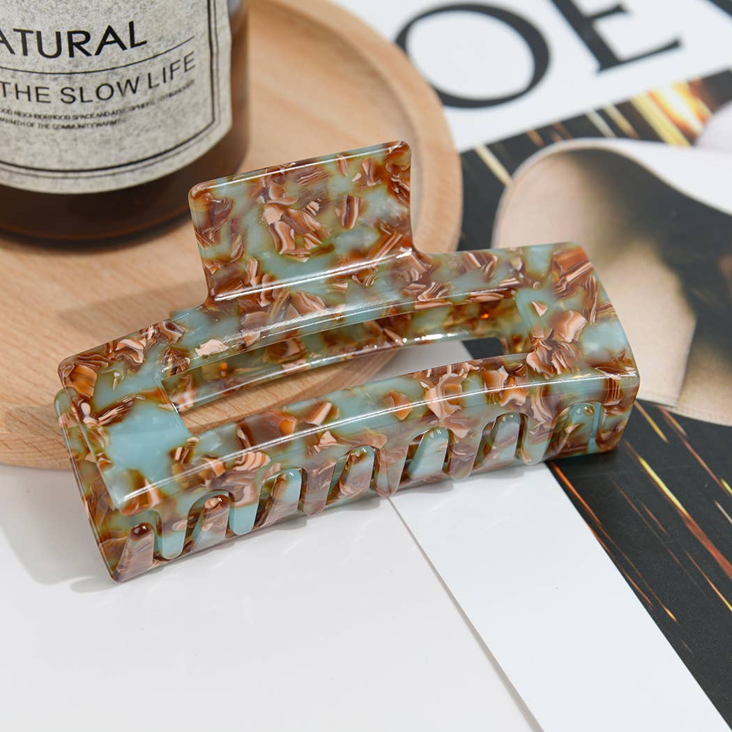 Tortoise Shell Hair Claw Clip