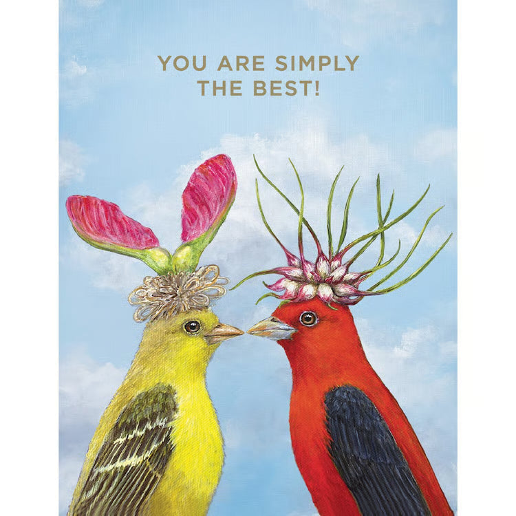 Simply the Best Greeting Card