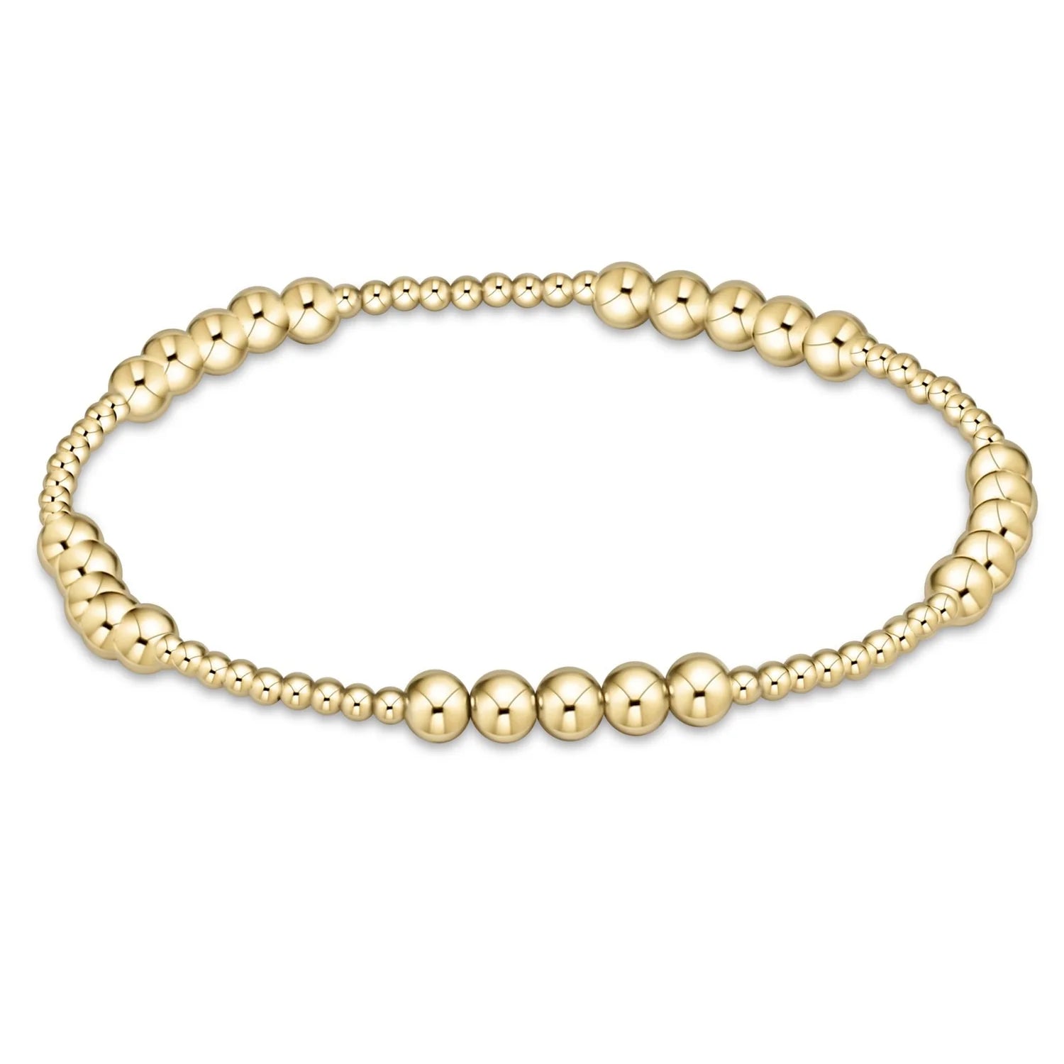 E. Newton Gold Pattern 4mm Bracelets