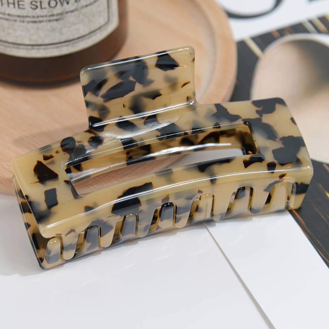 Tortoise Shell Hair Claw Clip