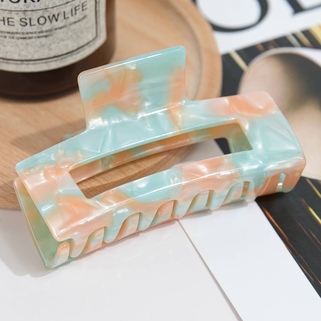 Tortoise Shell Hair Claw Clip