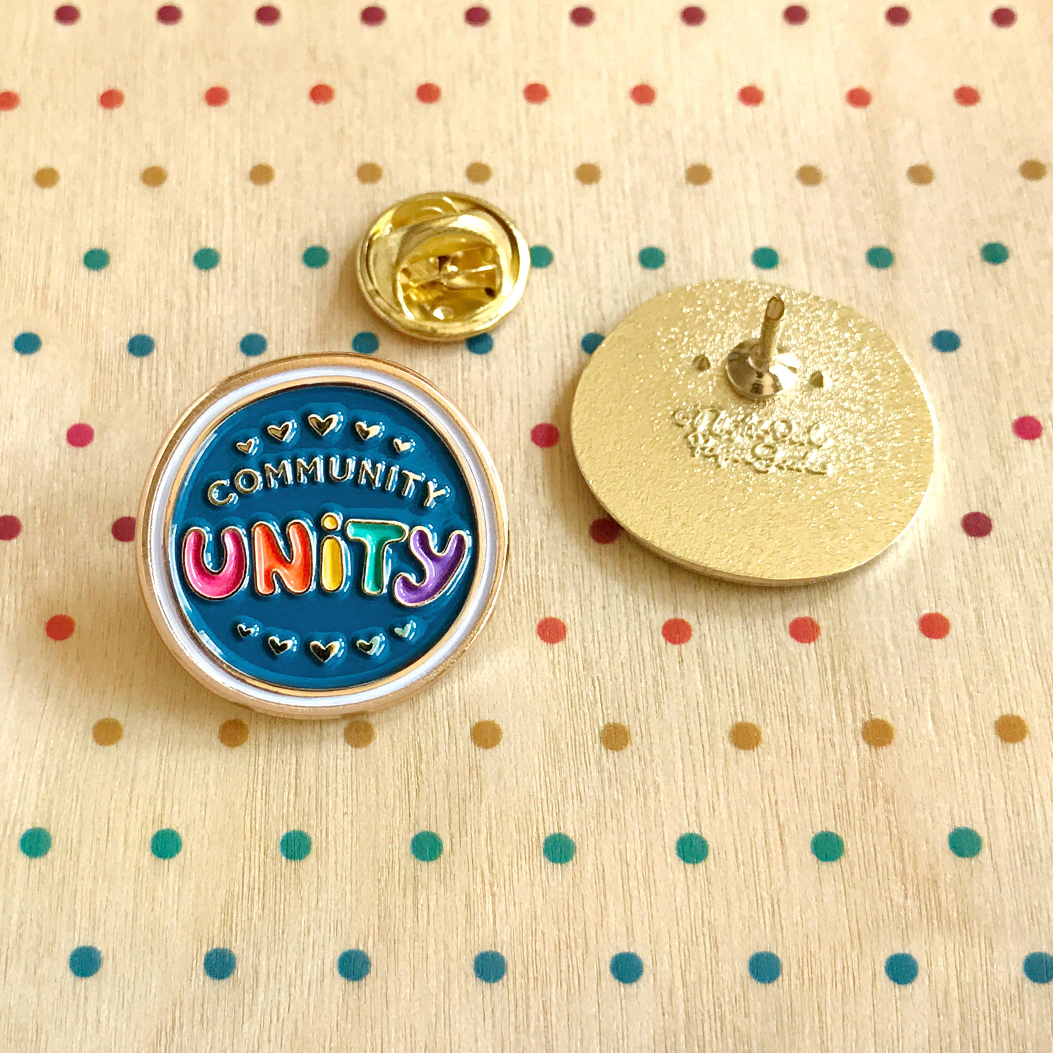 Unity Colors Enamel Pin