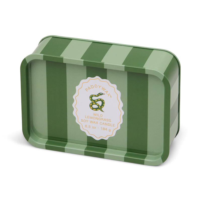 Paddywax Dopo Printed Tin Candle