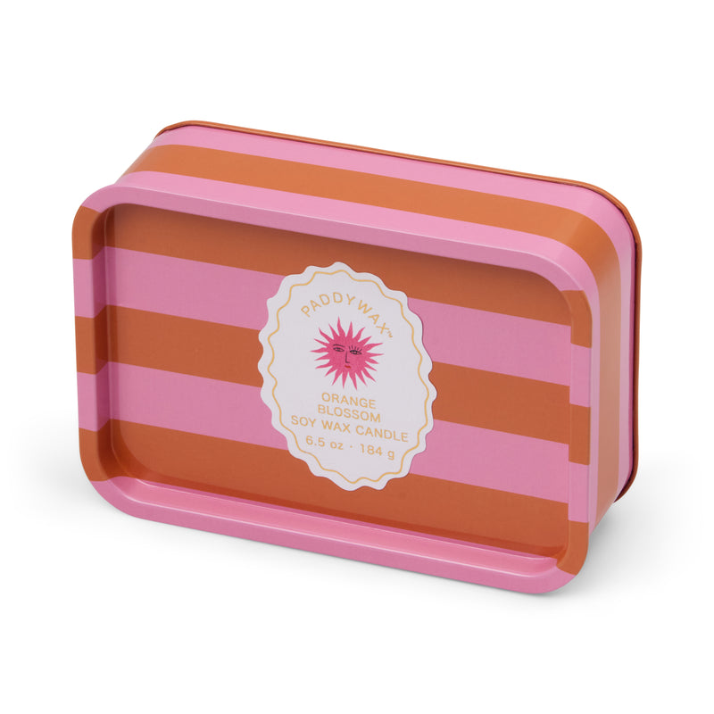 Paddywax Dopo Printed Tin Candle