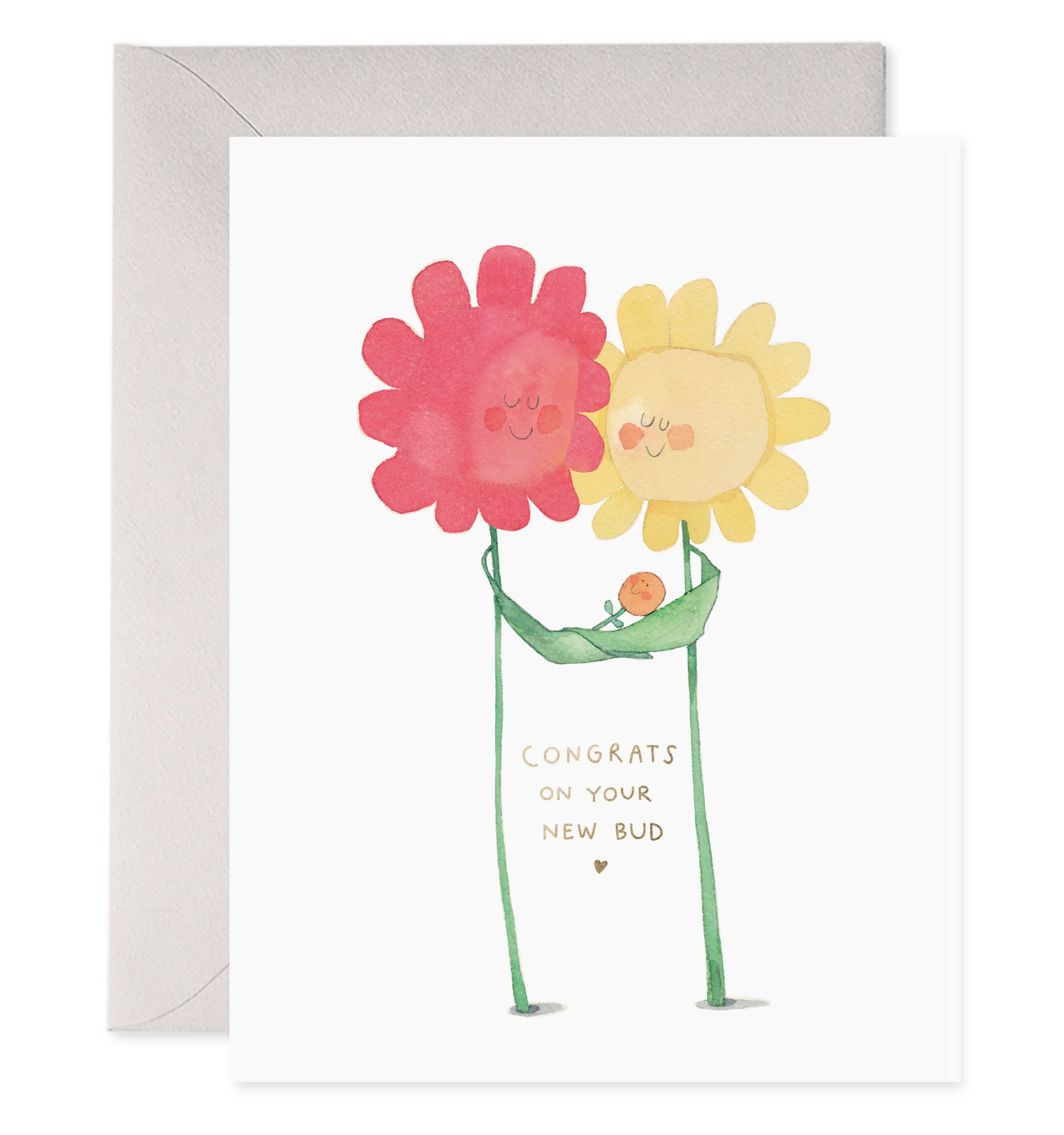 New Bud Greeting Card