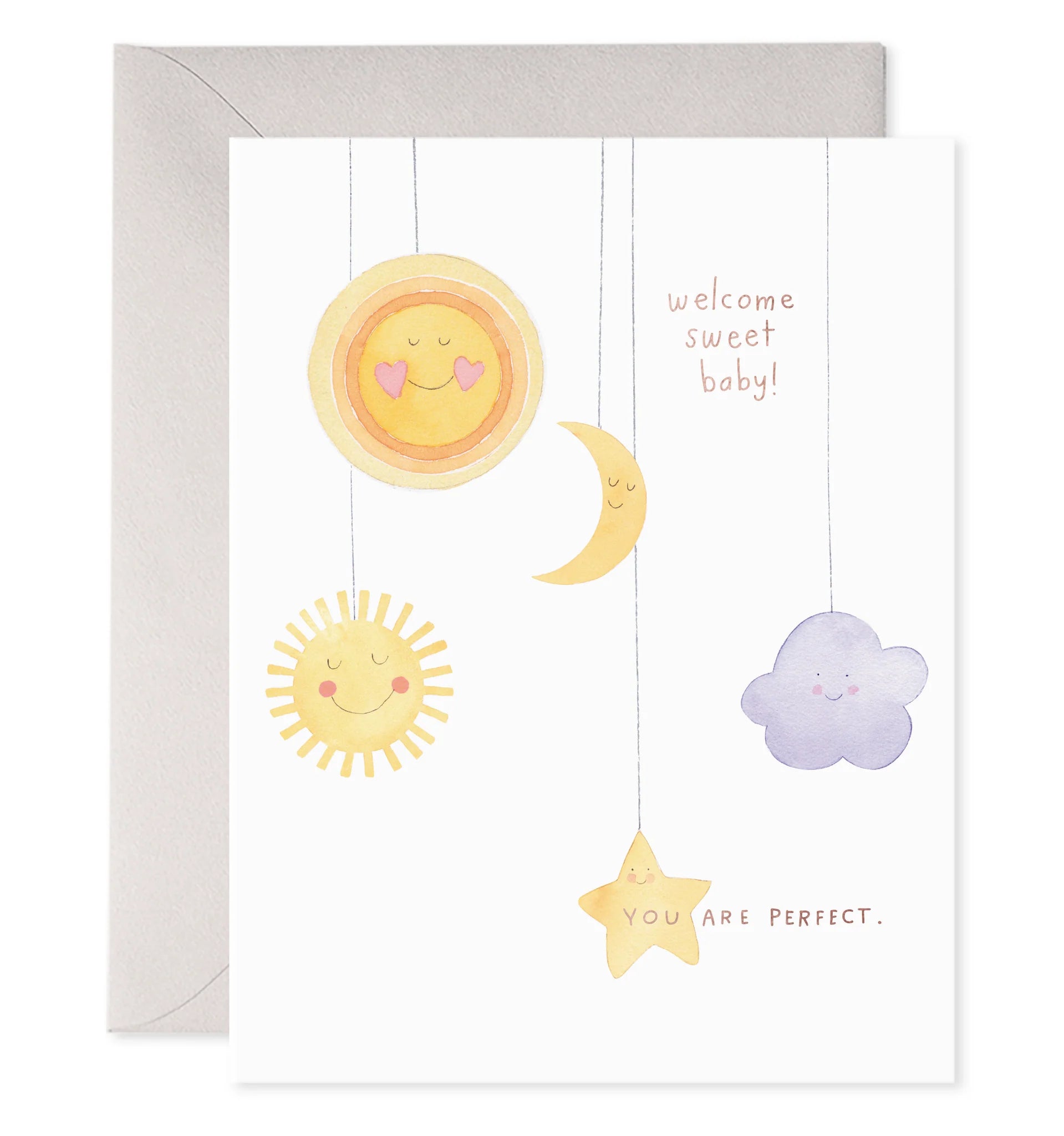 Baby Mobile Greeting Card