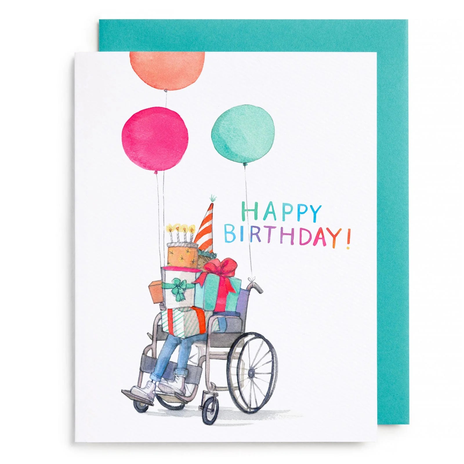 Wheelin' Birthday Card