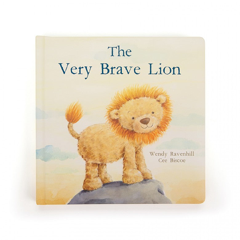 Jellycat Very Brave Lion Book