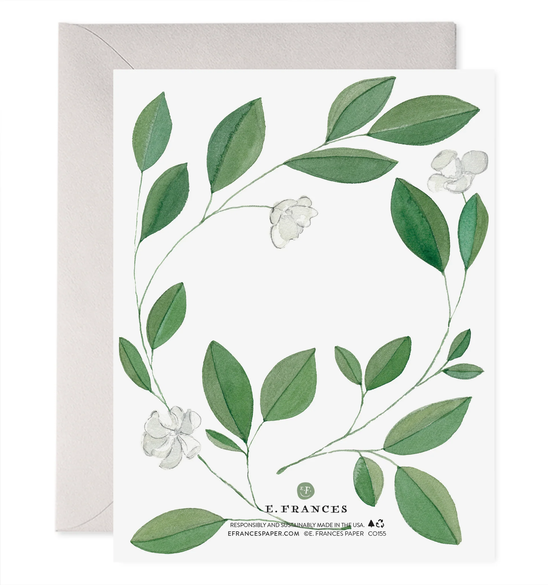 Magnolia Condolence Greeting Card