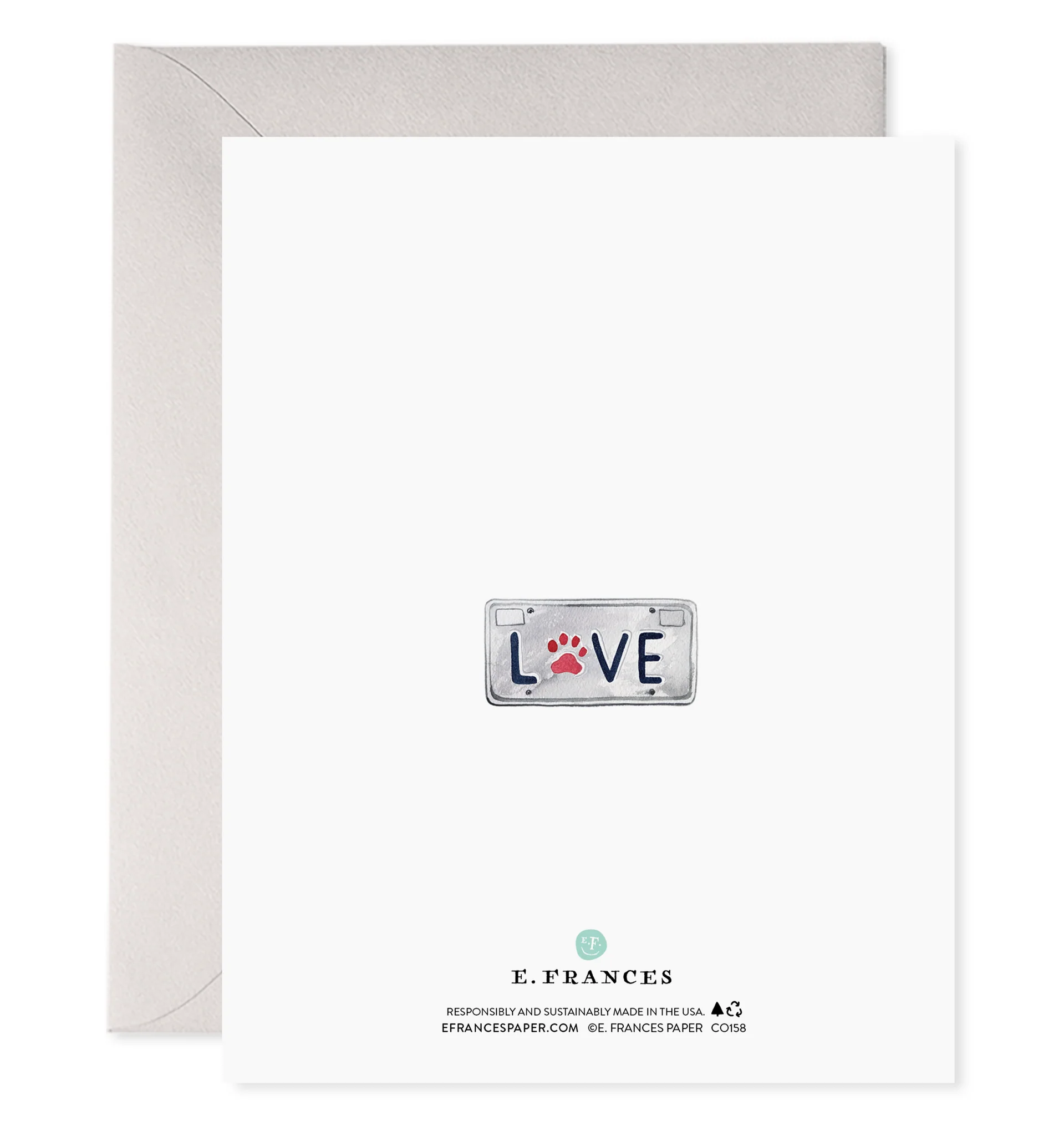 Co-Pilot Dog Greeting Card