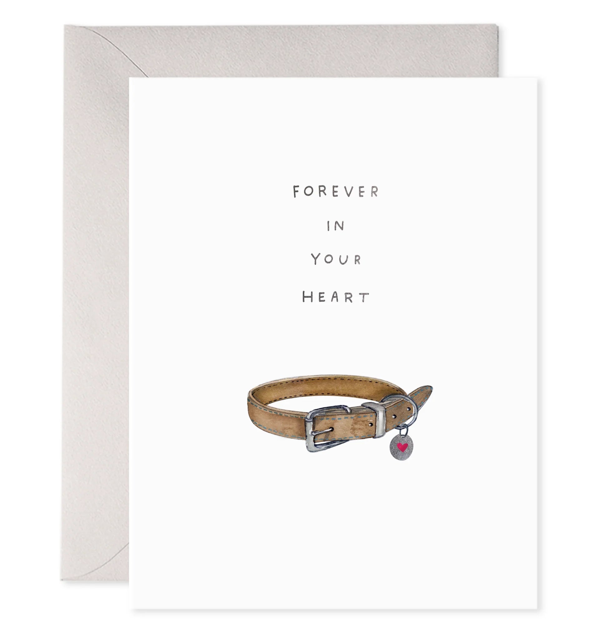 Pet Collar Greeting Card
