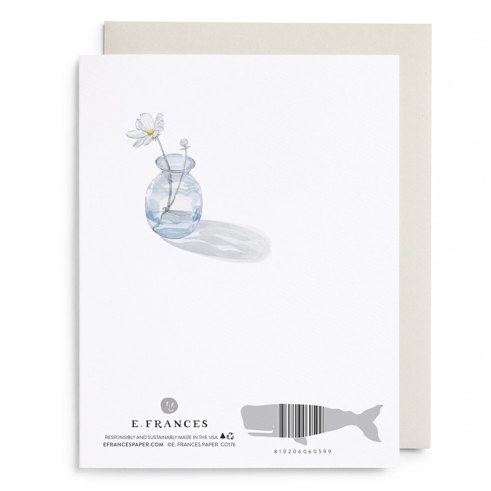 Bud Vase Greeting Card