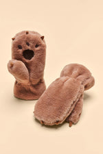 Powder Kid's Fluffy Mittens