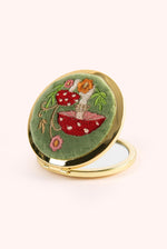 Powder Embroidered Mirror