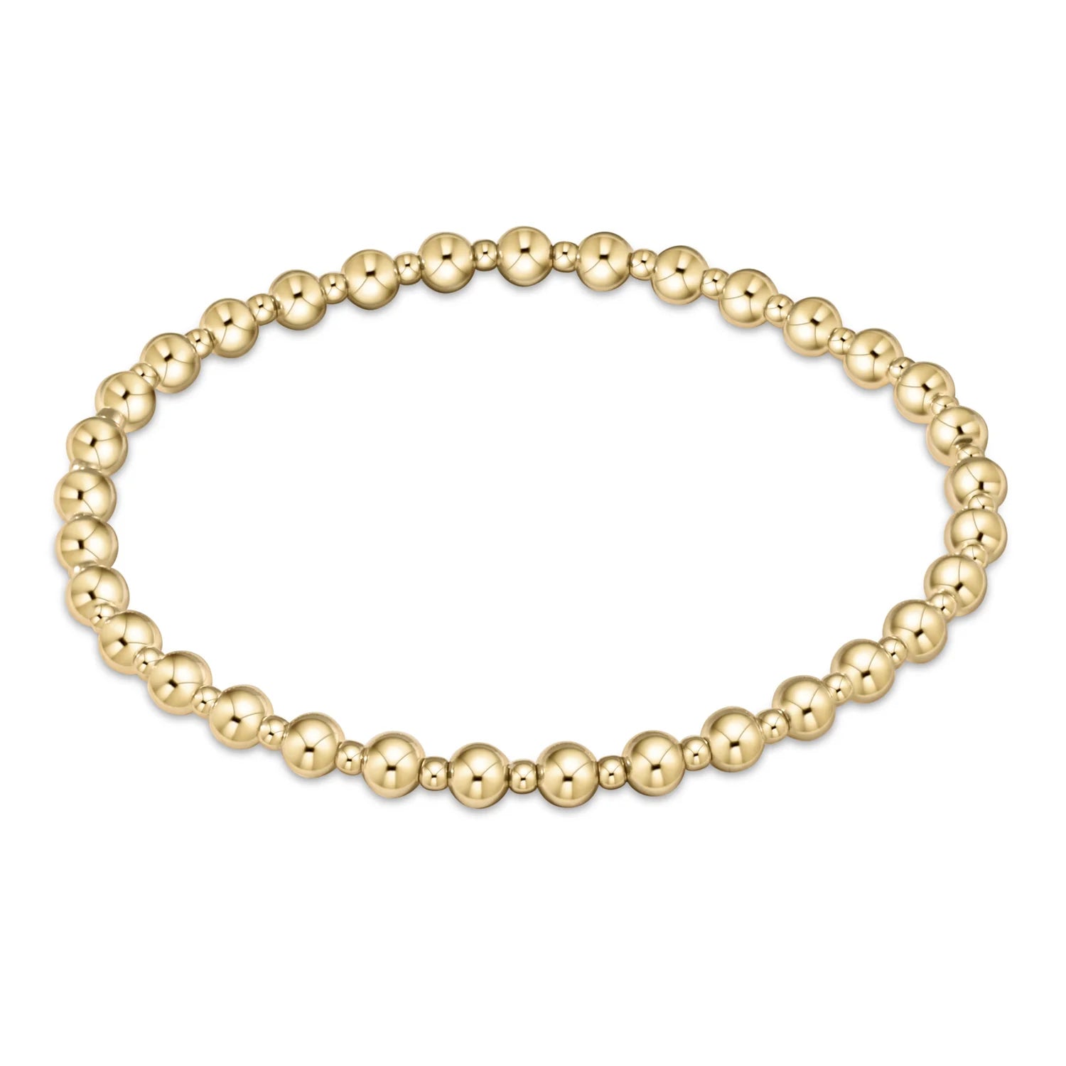 E. Newton Gold Pattern 4mm Bracelets