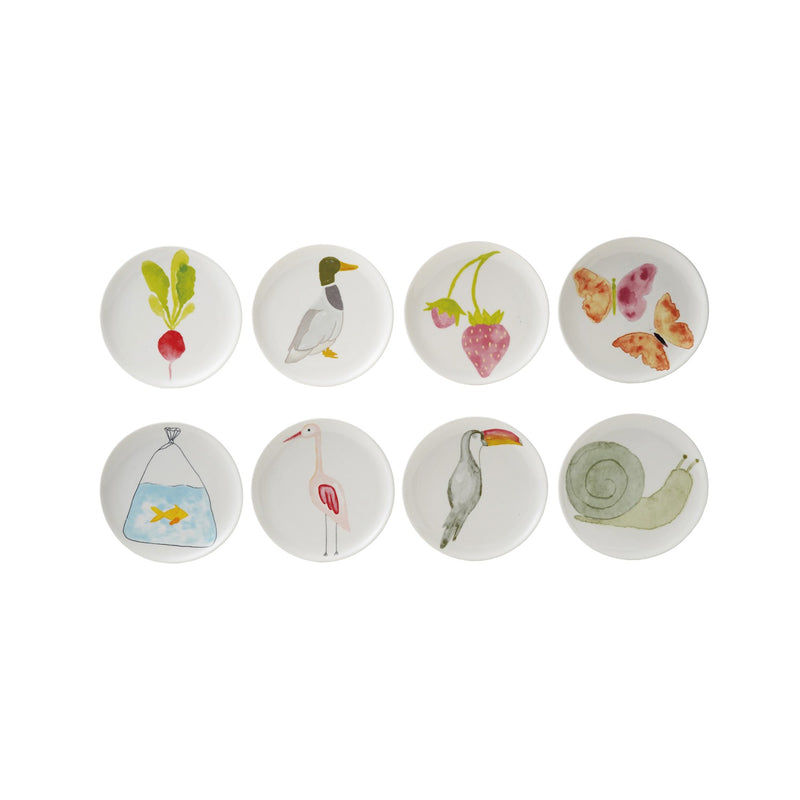 Hazel Mazel Stoneware Plate