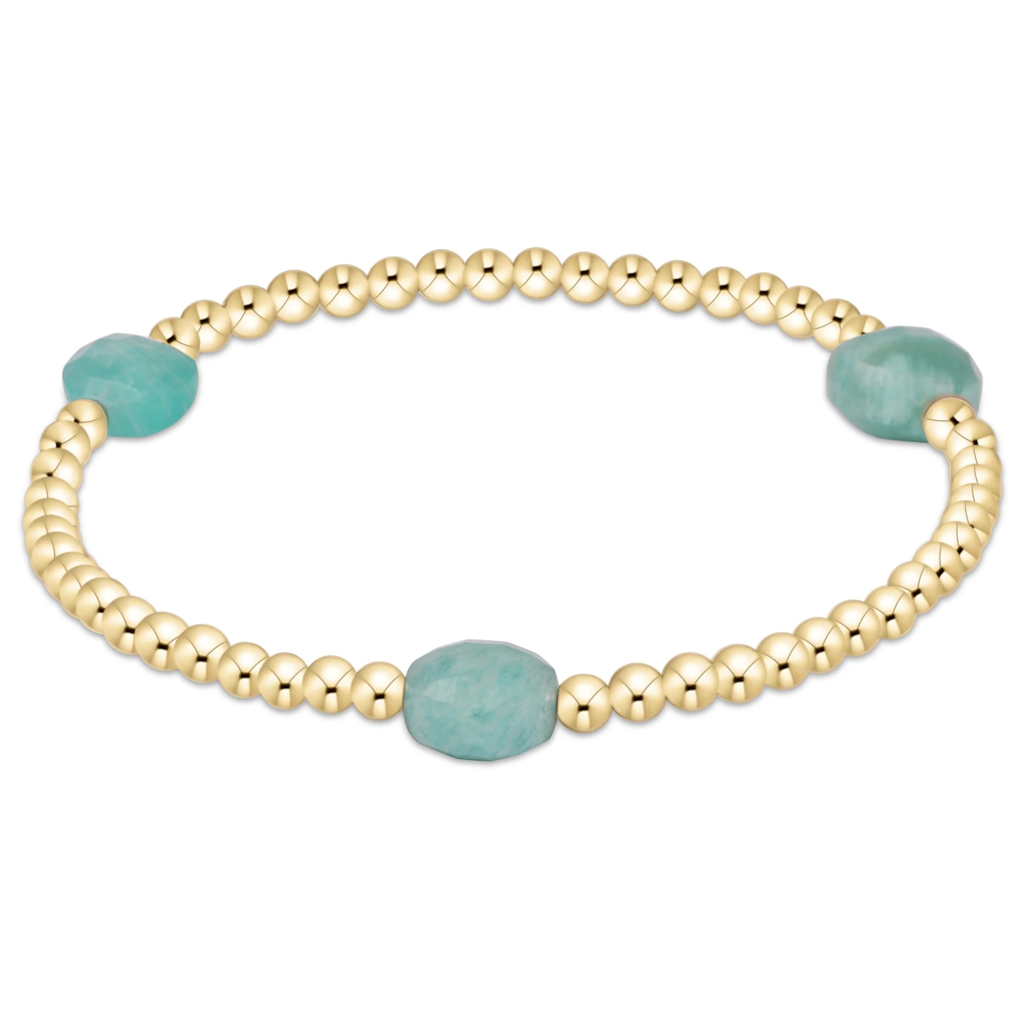 E. Newton Admire 3mm Amazonite Bracelet