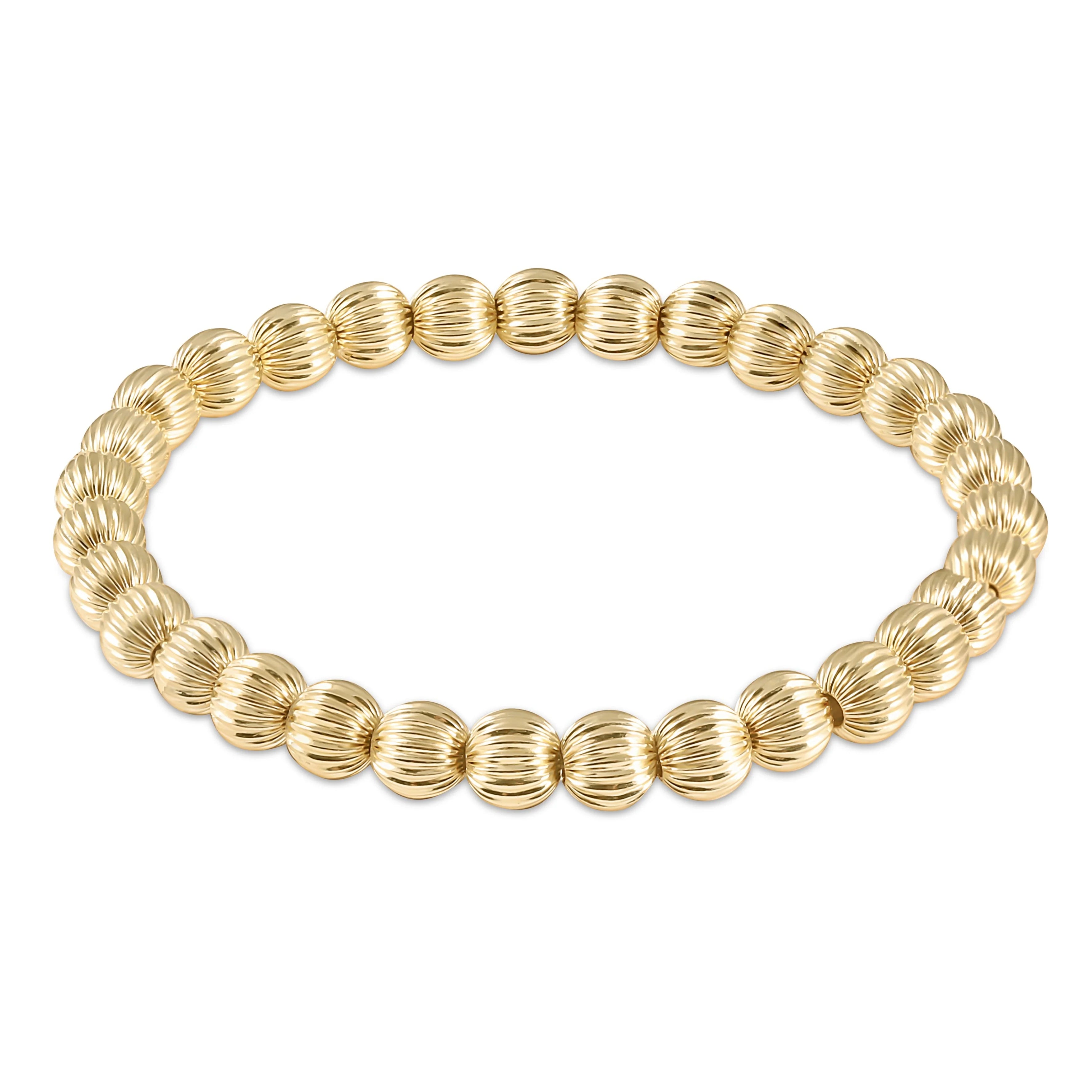 E. Newton Dignity Gold 6mm Bracelet