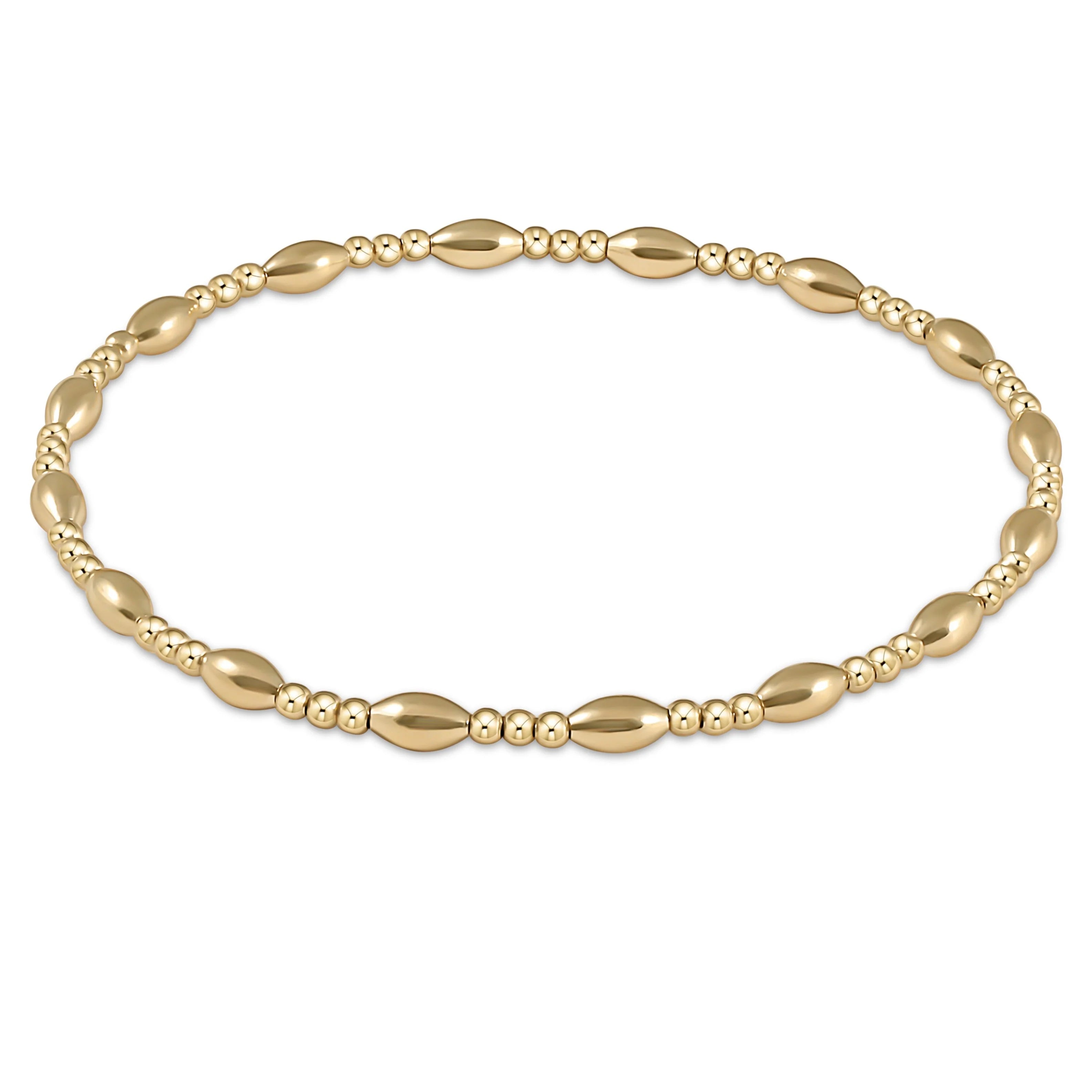 E. Newton Harmony Sincerity Gold 2mm Bracelet