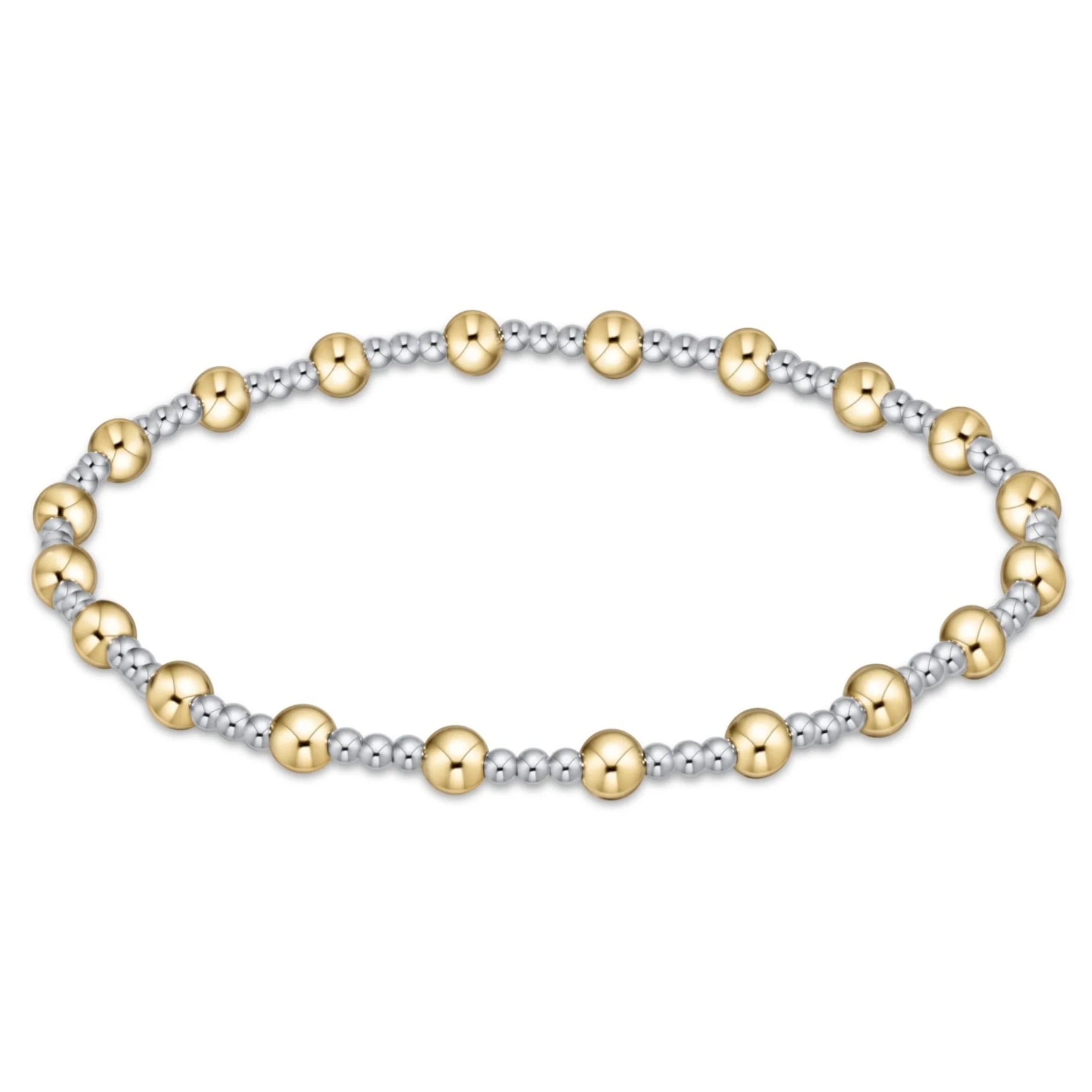 E. Newton Sincerity 4mm Mixed Metal Bracelet