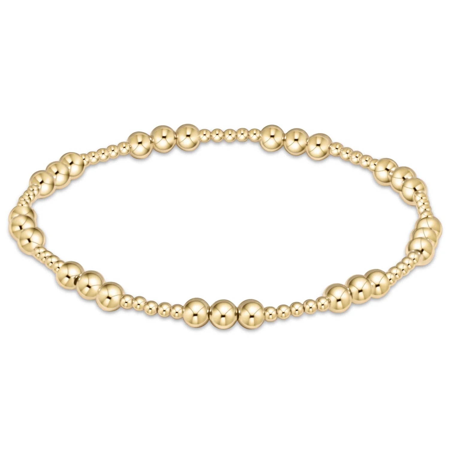 E. Newton Gold Pattern 4mm Bracelets