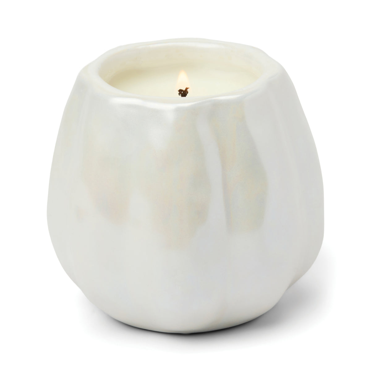 Metallic Pumpkin Candle