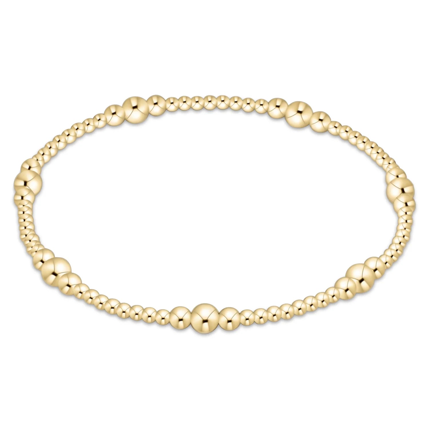 E. Newton Gold Pattern 4mm Bracelets