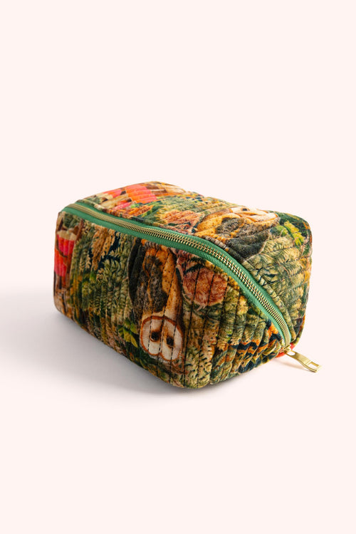 Powder Quilted Make Up Bag