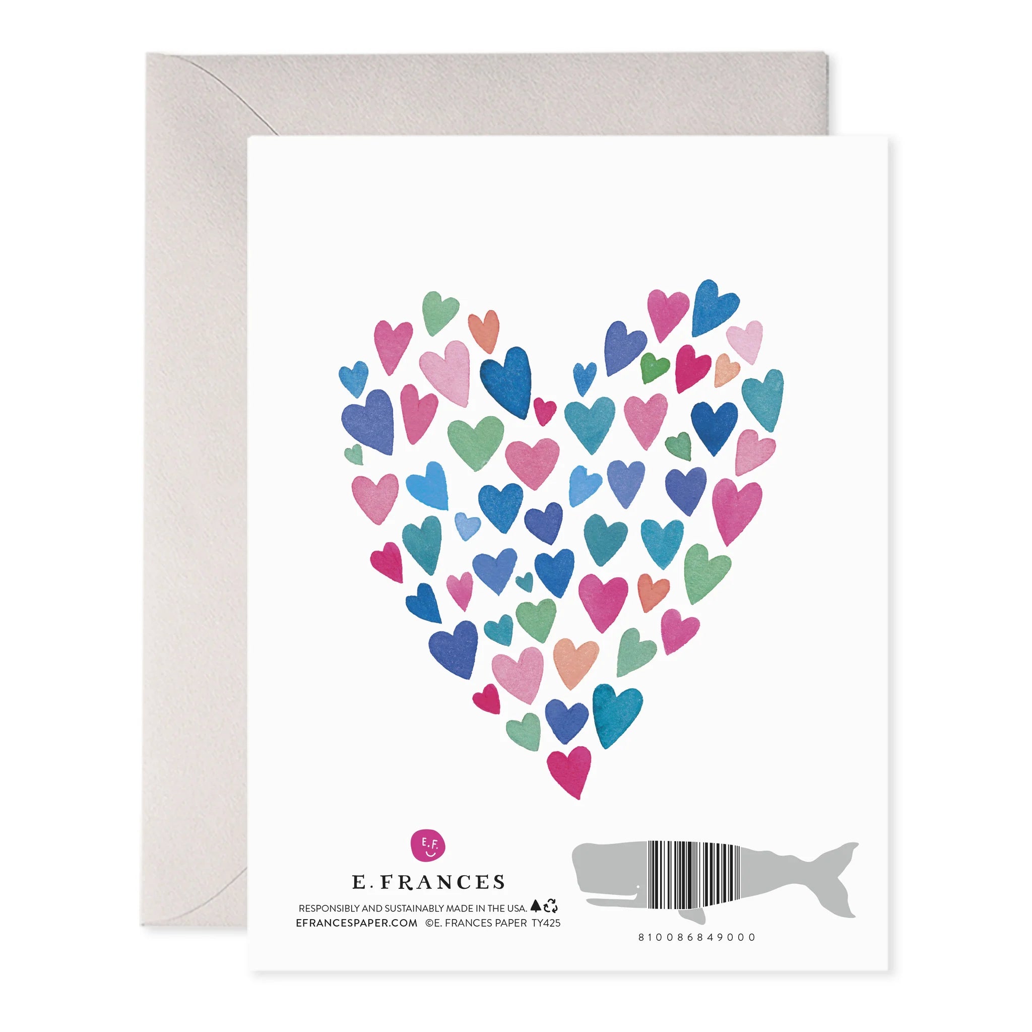 Many Hearts Greeting Card
