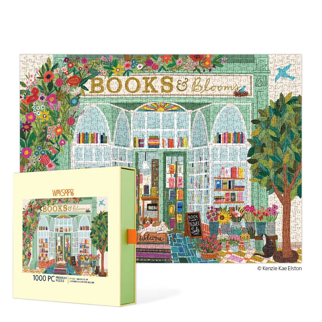 Books & Blooms Puzzle