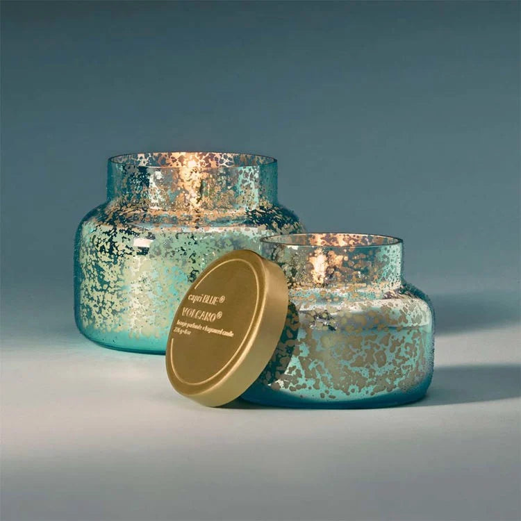 Capri Blue Volcano Aqua Opaline Jar