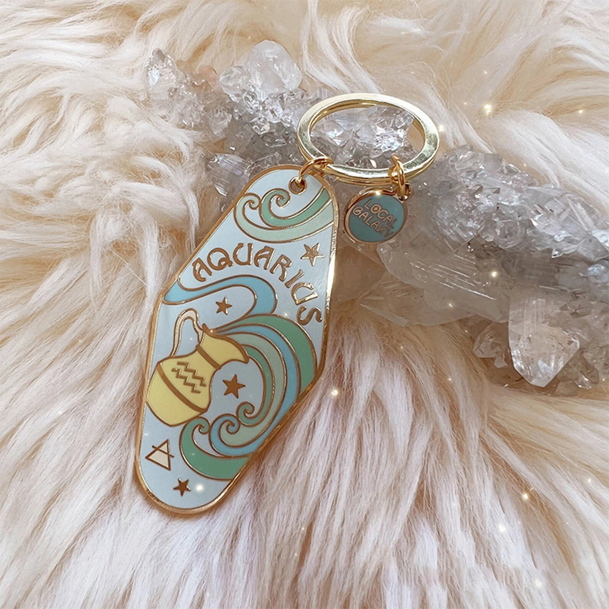 Aquarius Keychain