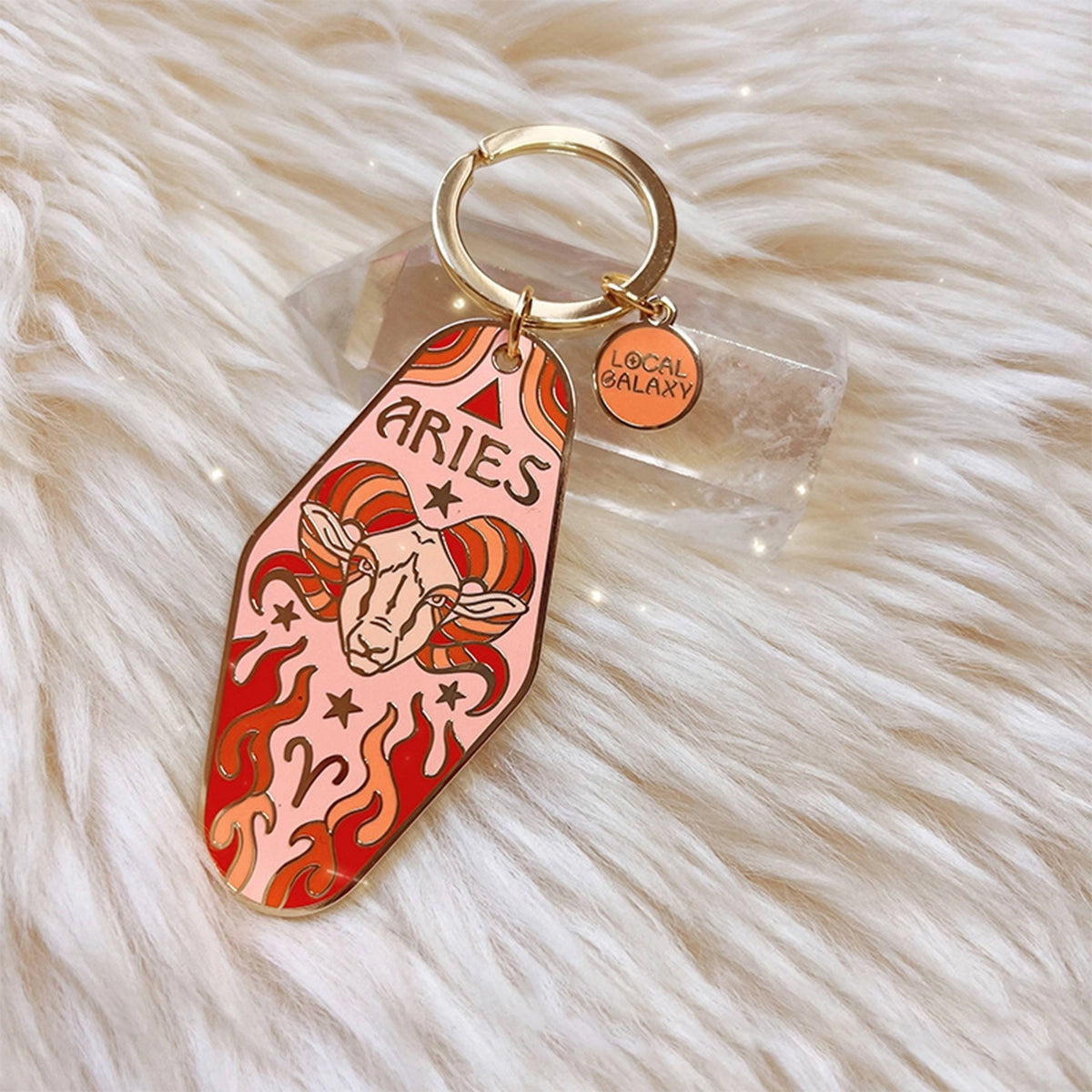 Aries Keychain