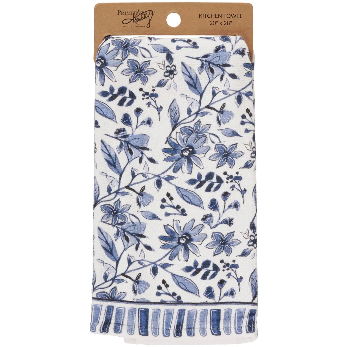 Blue Florals Kitchen Towel