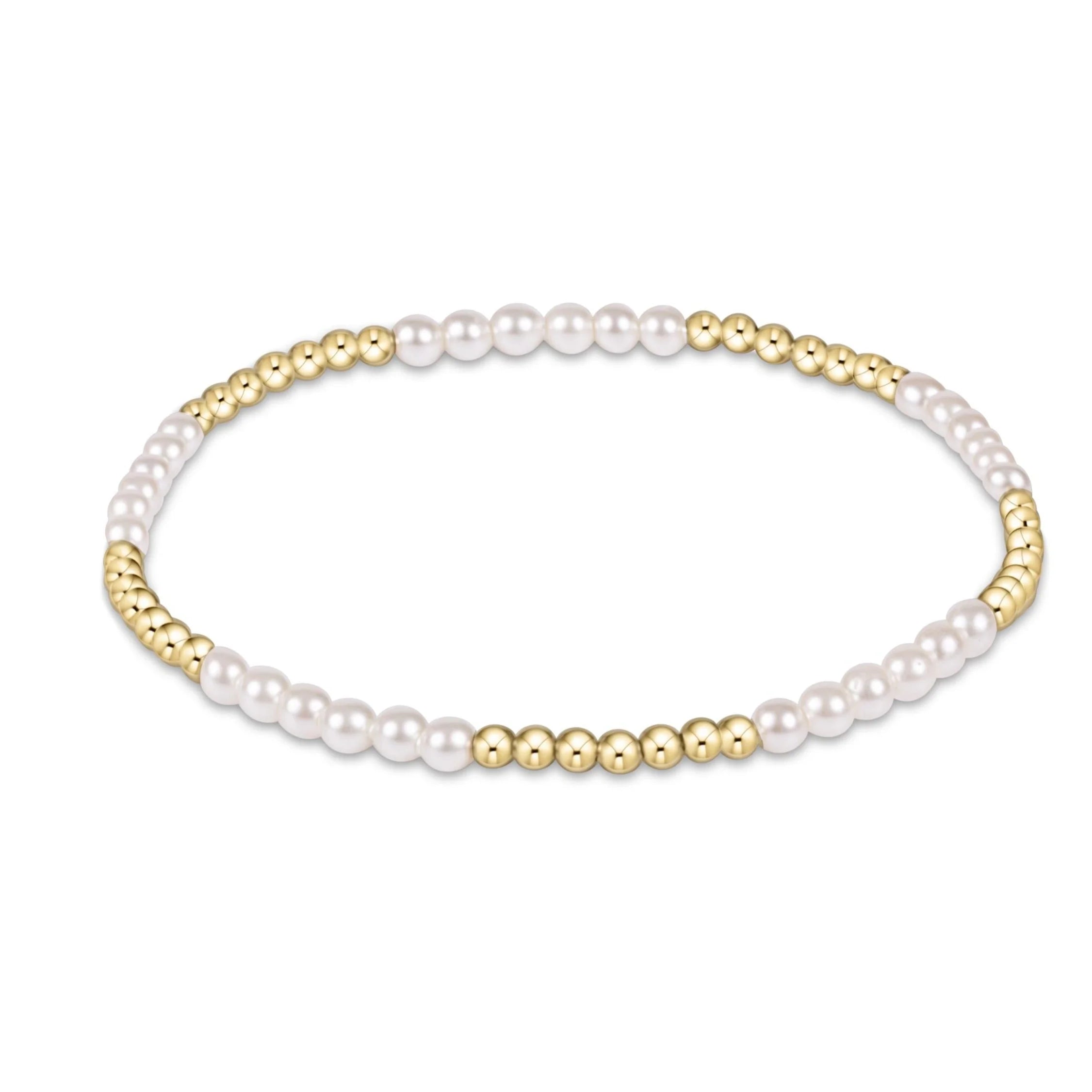 E. Newton Blissful Pearl 3mm Bracelet