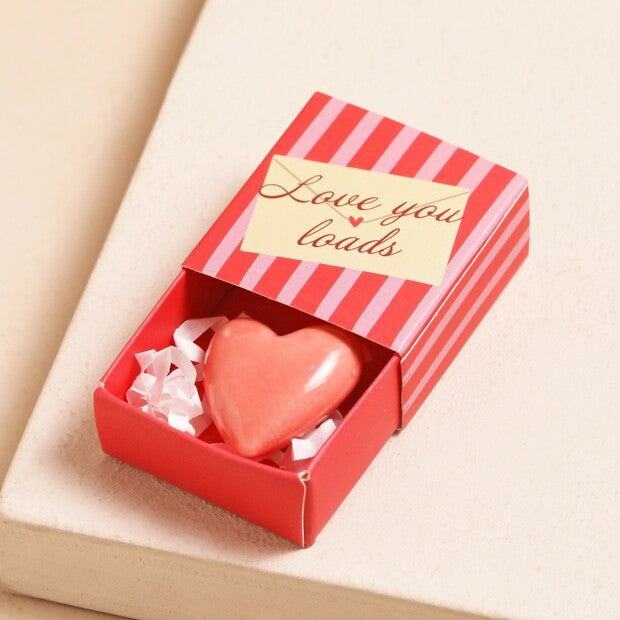 Matchbox Ceramic Heart Token