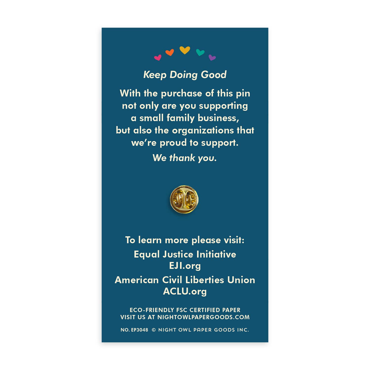 Unity Colors Enamel Pin