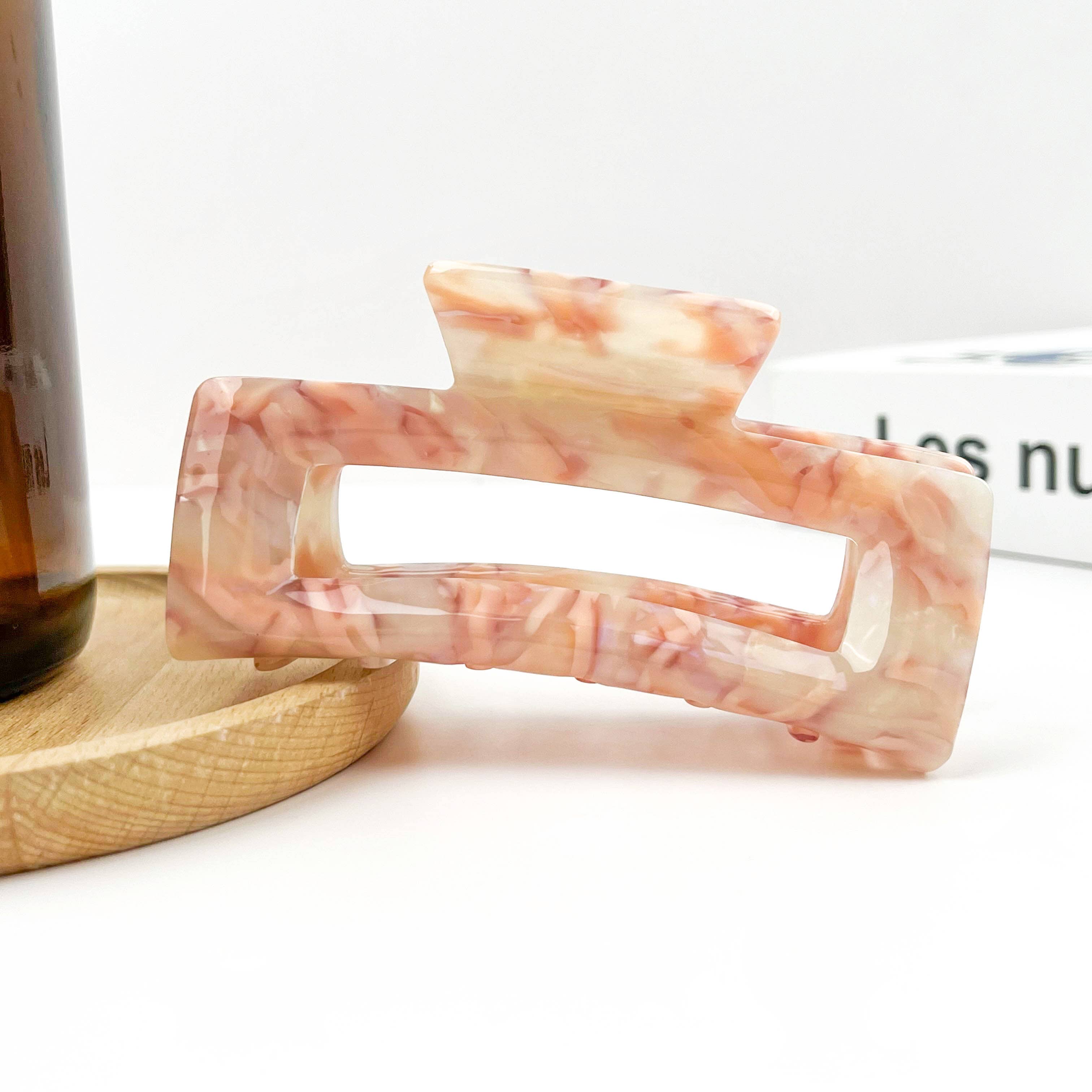 Rectangular Hair Claw Clip
