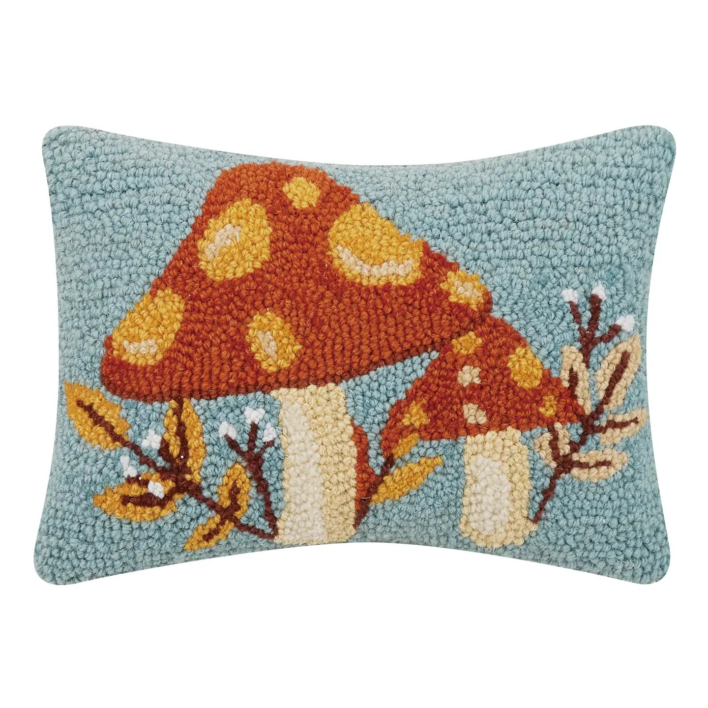 Autumn Mushroom Hook Pillow