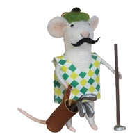 HomArt Felt Golfer Mouse