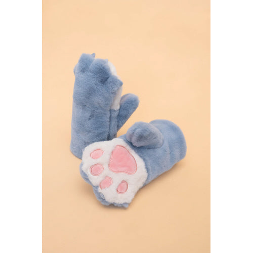 Powder Kid's Fluffy Mittens