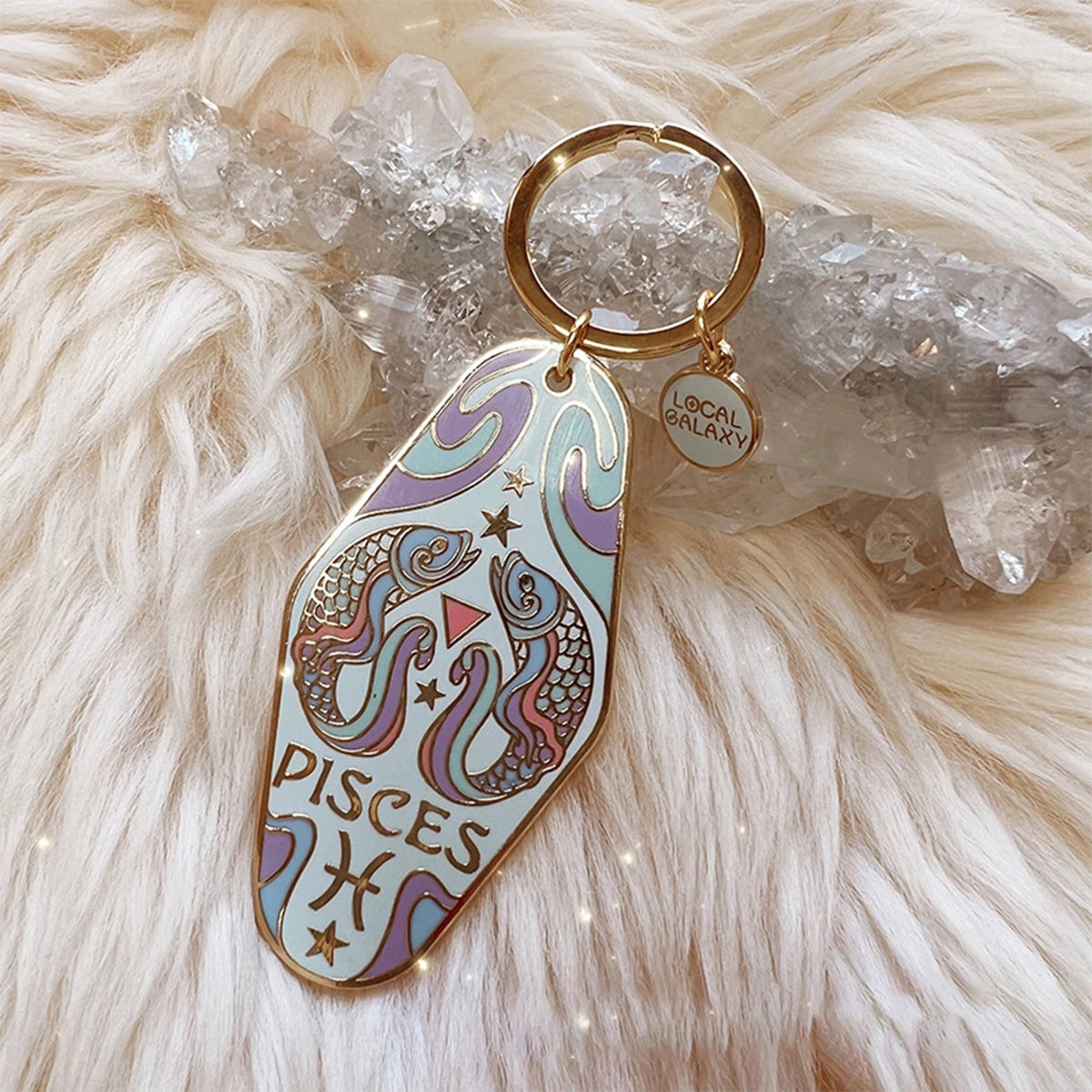 Pisces Keychain