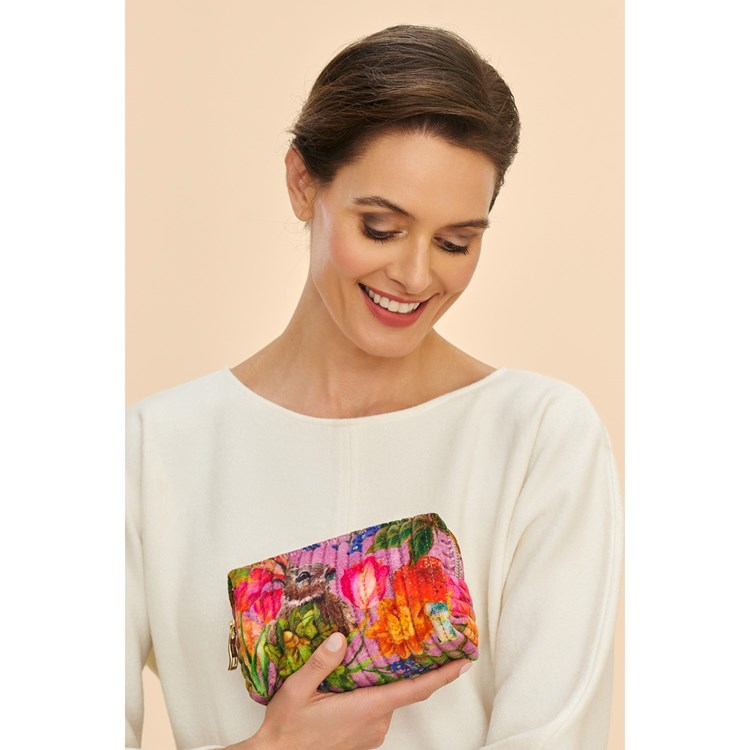 Powder Quilted Vanity Bag