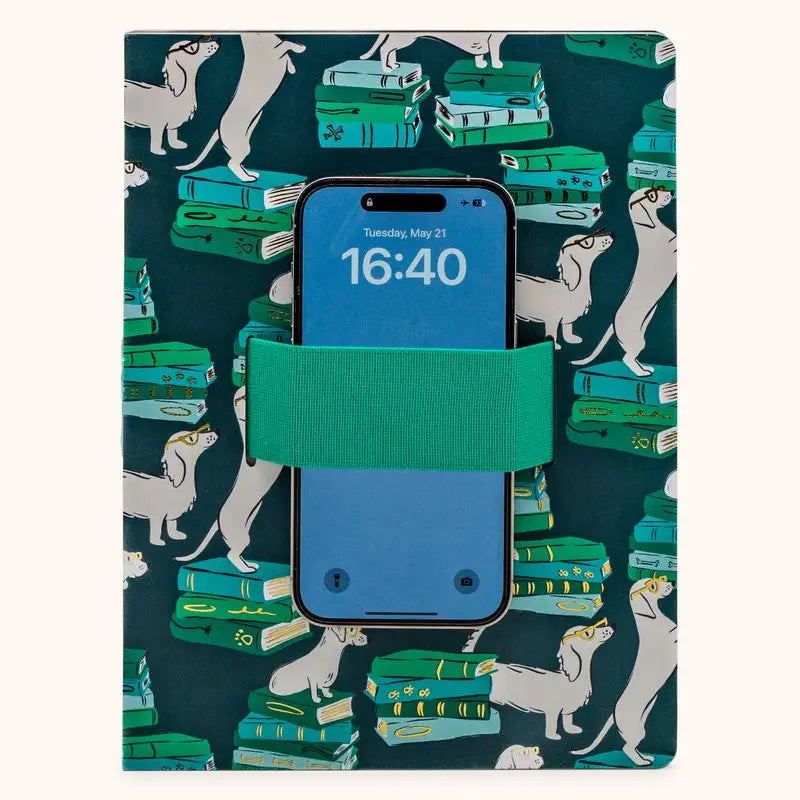 Studio Oh Casey Notebook with Phone Loop