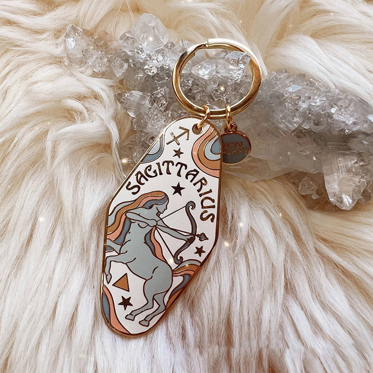 Sagittarius Keychain